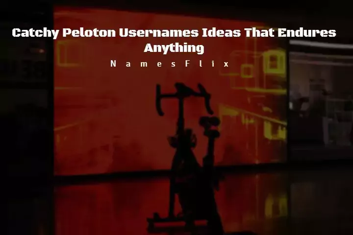 Peloton Usernames