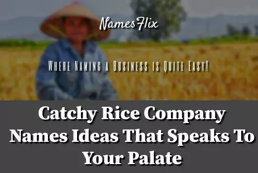 Rice Company Names