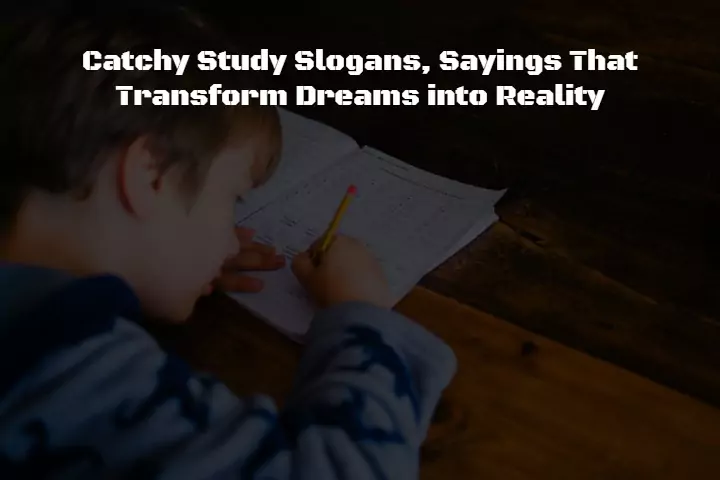 Study Slogans