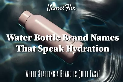Water Bottle Brand Names