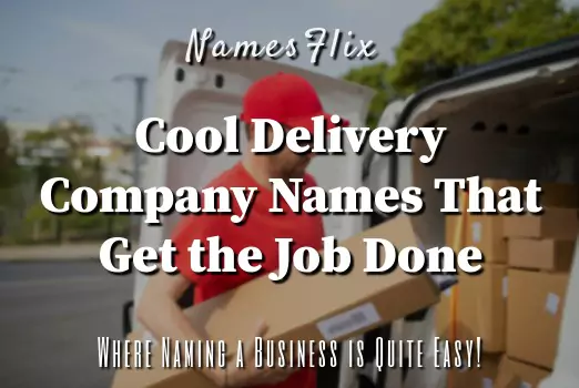 Delivery Company Names