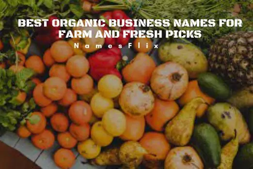 Organic Business Names