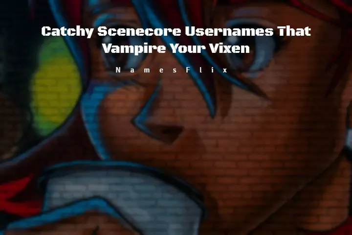 Scenecore Usernames